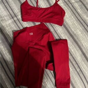 CSB Red Activewear Set